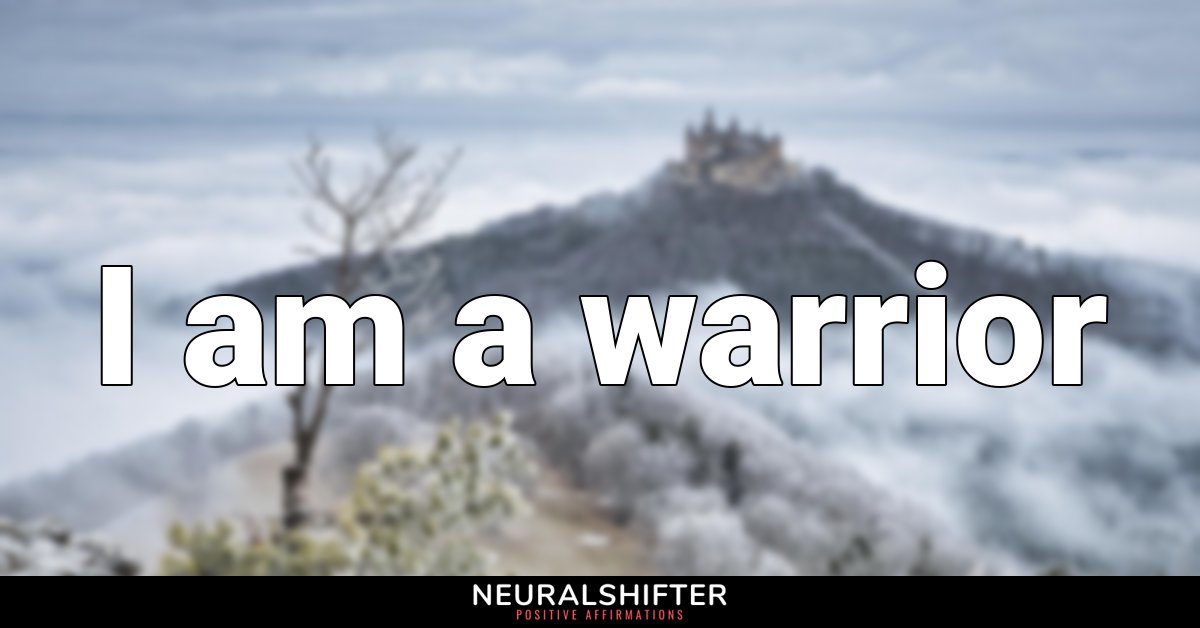I am a warrior