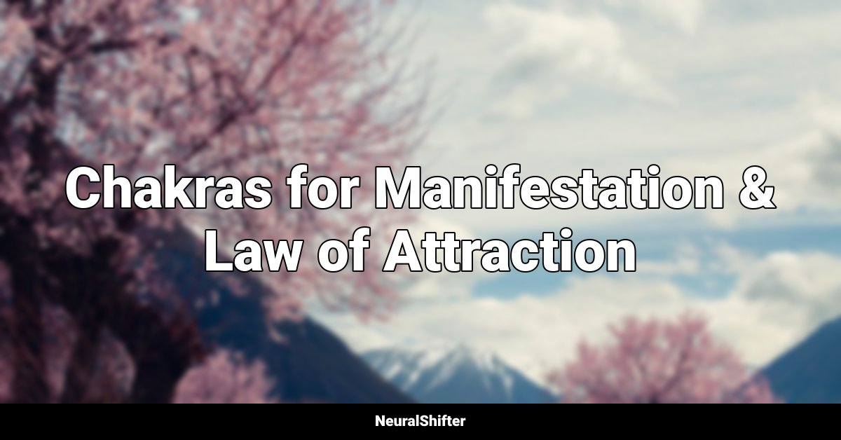 Chakras for Manifestation & Law of Attraction